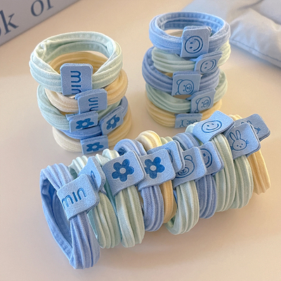 吉度蓝色橡皮筋女扎头绳