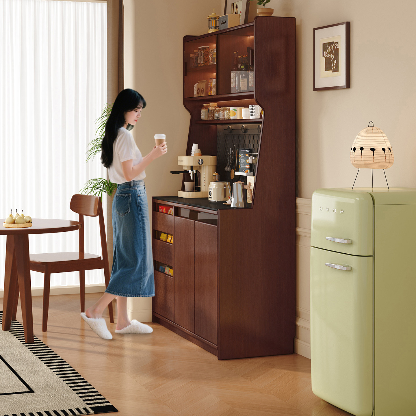 【颜值担当+储物王者】餐边柜