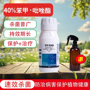 40%苯甲·吡唑酯悬浮剂植物花卉白粉病专业真菌病害通用杀菌剂