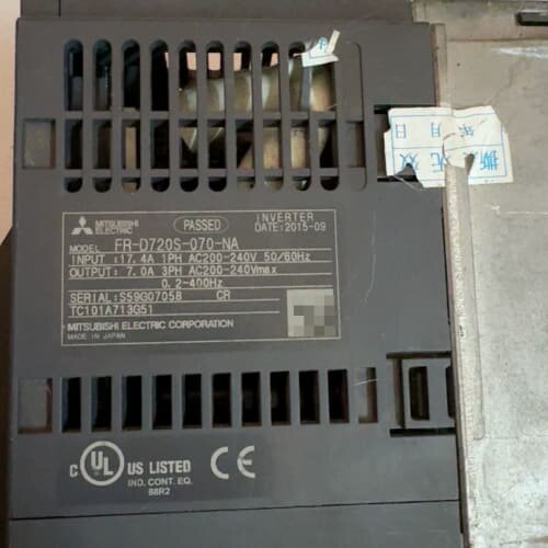 议价变频器 FR-D720S-070-NA议价
