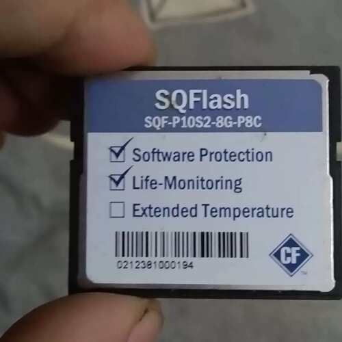 议价 研华SQFlash工业级CF卡8G 型号SQF-P10S2- 可维修