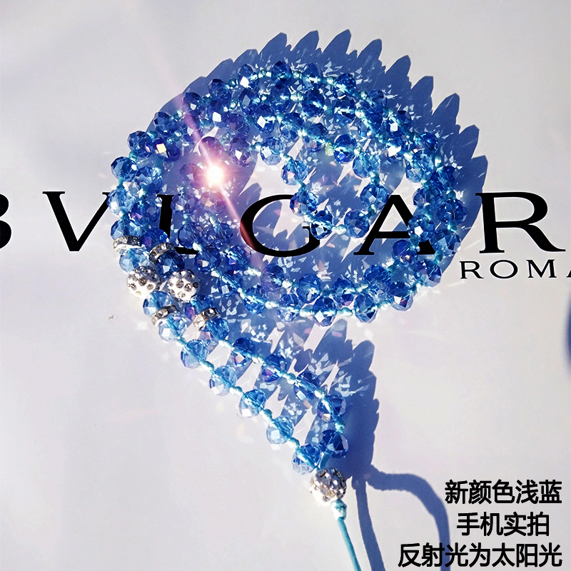 樱声适用于手机壳挂件手机壳挂绳结实耐用高端带水晶串珠挂链子女长款