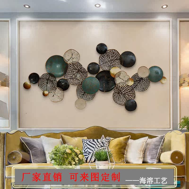 欧式壁饰客厅墙面金属软装装饰品背景墙挂饰创意立体铁艺壁挂墙饰|ruв категории Домашний быт, роспись - от Buy2taobao.com для оказания профессиональной услуги покупки агента Taobao