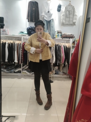 大码孤品福利国风款羊毛大衣