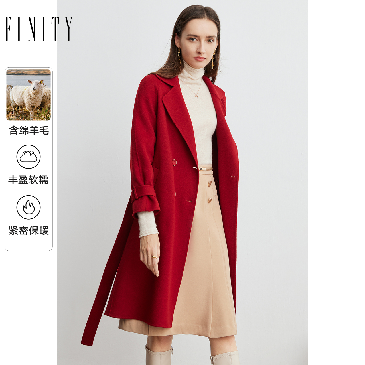 毛呢外套女 冬季新款