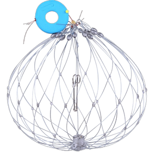 裴钓钓螃蟹神器抓蟹专用套圈大闸蟹钩子青蟹笼捕蟹套钓蟹网开合笼