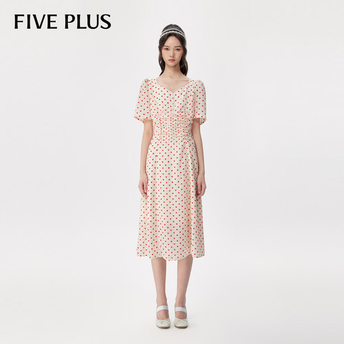 FIVEPLUS连衣裙女气质