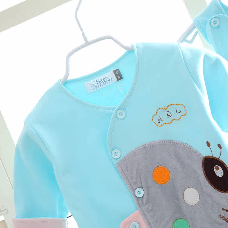 新 双层婴儿背带套装 纯棉 新生儿春秋套装 男女宝宝夹衣|ruв категории Детская одежда, костюм - от Buy2taobao.com для оказания профессиональной услуги покупки агента Taobao