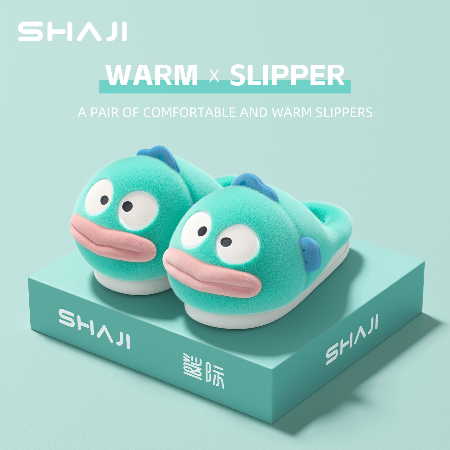 小丑鱼过冬棉拖鞋女2025新款冬室内家居防滑保暖加绒毛毛拖鞋男款,居家布艺,居家棉拖/棉鞋,淘宝优惠券,粉丝福利购,淘宝优惠卷