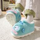 男士 丑鱼棉拖鞋 冬天棉鞋 包跟室内家居防滑情侣可爱毛绒拖鞋 女冬季