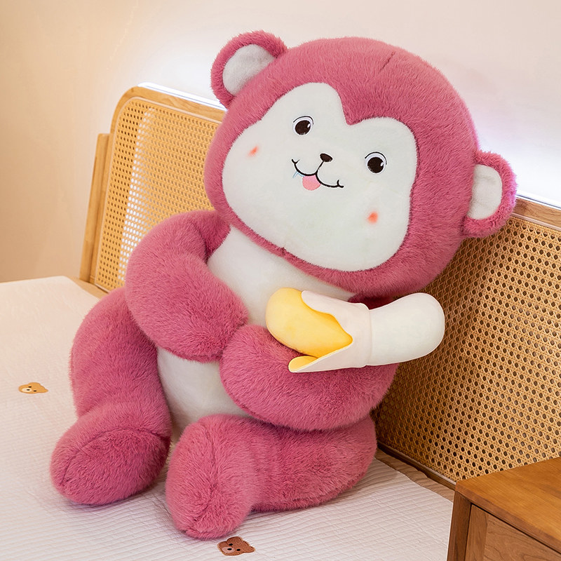 香蕉猴子公仔毛绒玩具玩偶
