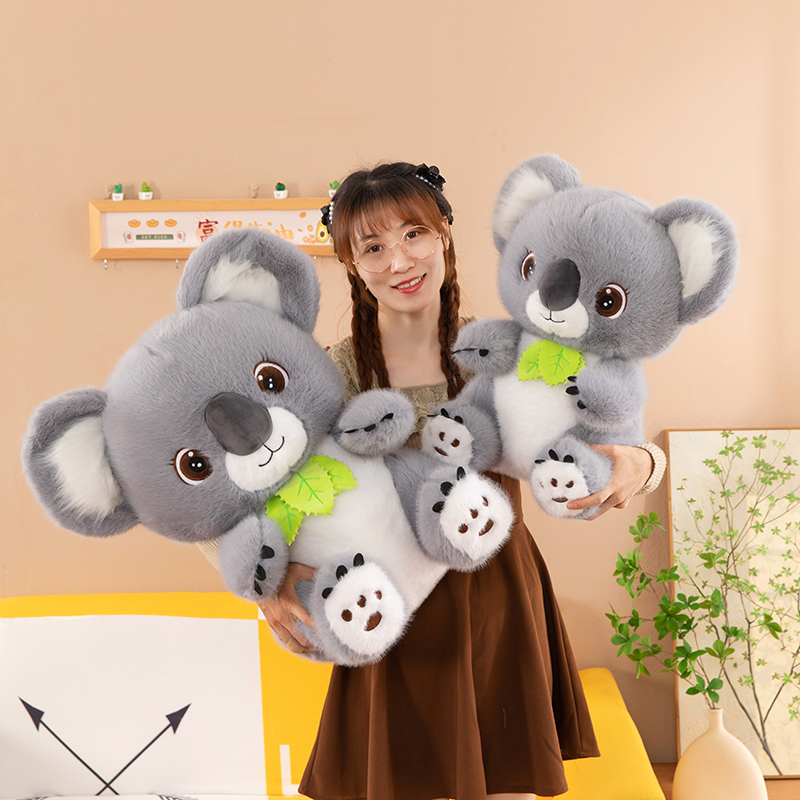 超萌考拉玩偶树袋熊公仔树懒毛绒澳大利亚考拉柔软抱枕男女生礼物