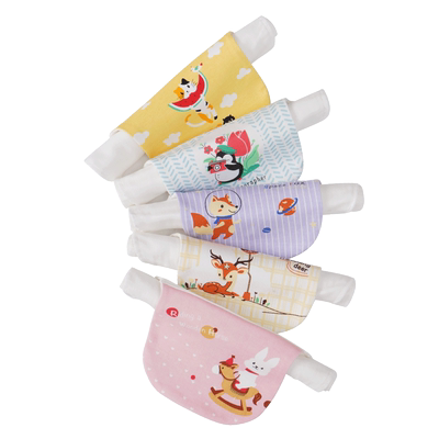 儿童纯棉吸汗巾幼儿园隔汗巾大号