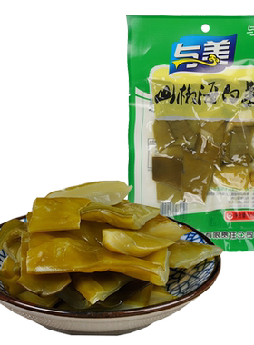 与美四川酸辣泡椒味袋装海白菜