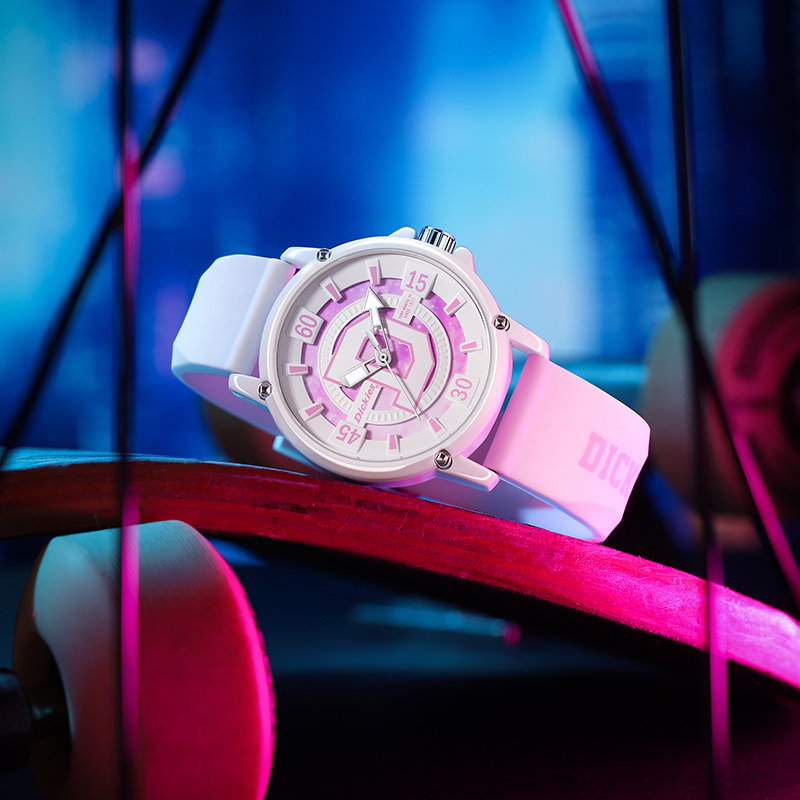 Dickies手表女款学生初高中考试静音儿童腕表男孩生日送礼CL-606