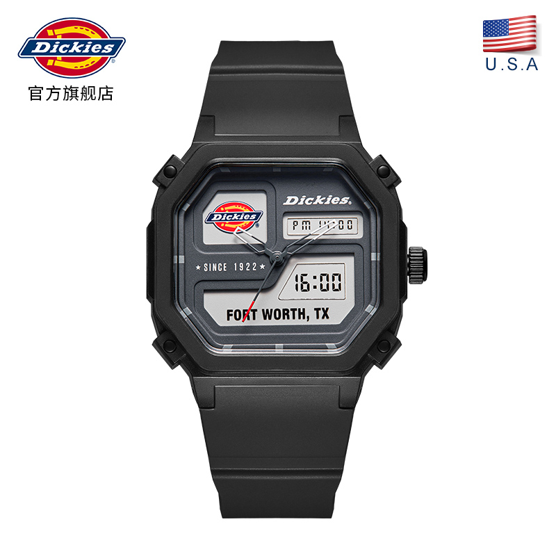 Dickies手表女款学生初高中迪克斯电子表男款生日送礼物CL-315