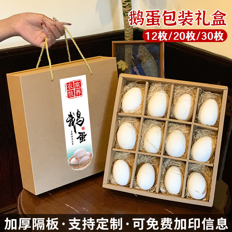 鹅蛋包装盒礼品盒纸箱子空盒手提图片