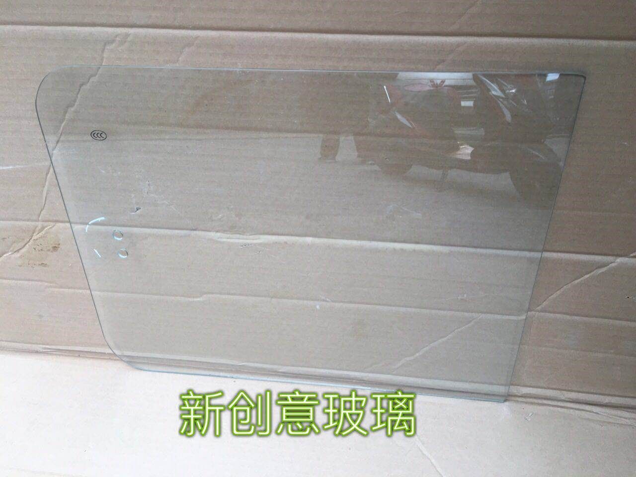 电动三轮车电瓶车侧门带孔无孔推拉方门钢化玻璃