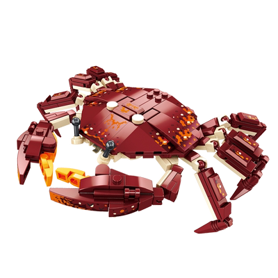 海洋世界动物拼装积木玩具