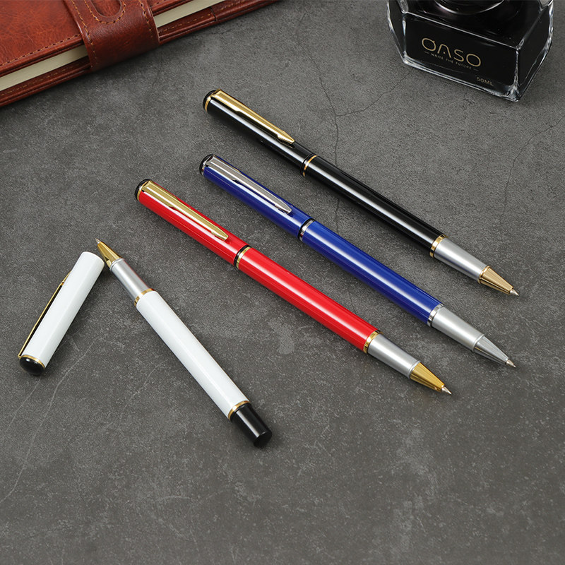 YINGFAN 편지지 금속 서명 펜 남성과 여성 볼펜 비즈니스 사무실 물 펜 연습 펜 학생 젤 펜 맞춤 광고 펜을 새길 수 있습니다