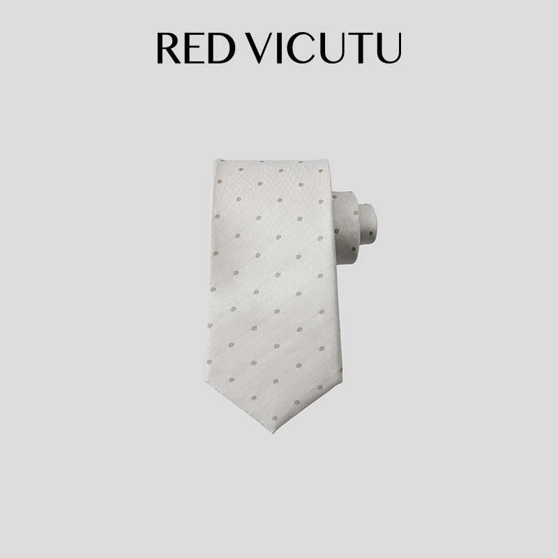 VICUTU威可多男士领带100%桑蚕丝舒适亲肤时尚商务西服礼服领带