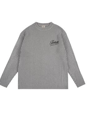 Fintage 粗坑条毛衣