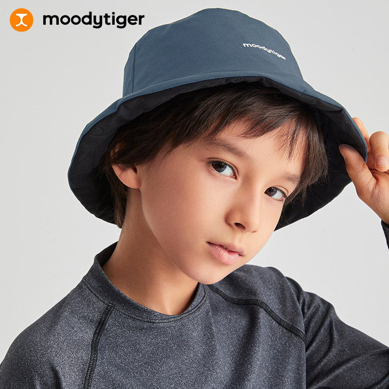 moodytiger儿童双面渔夫帽图片