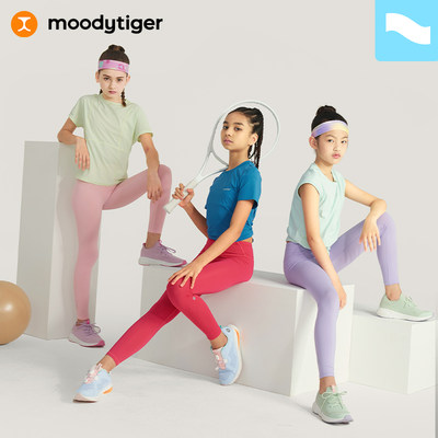 moodytiger运动女童裤紧身