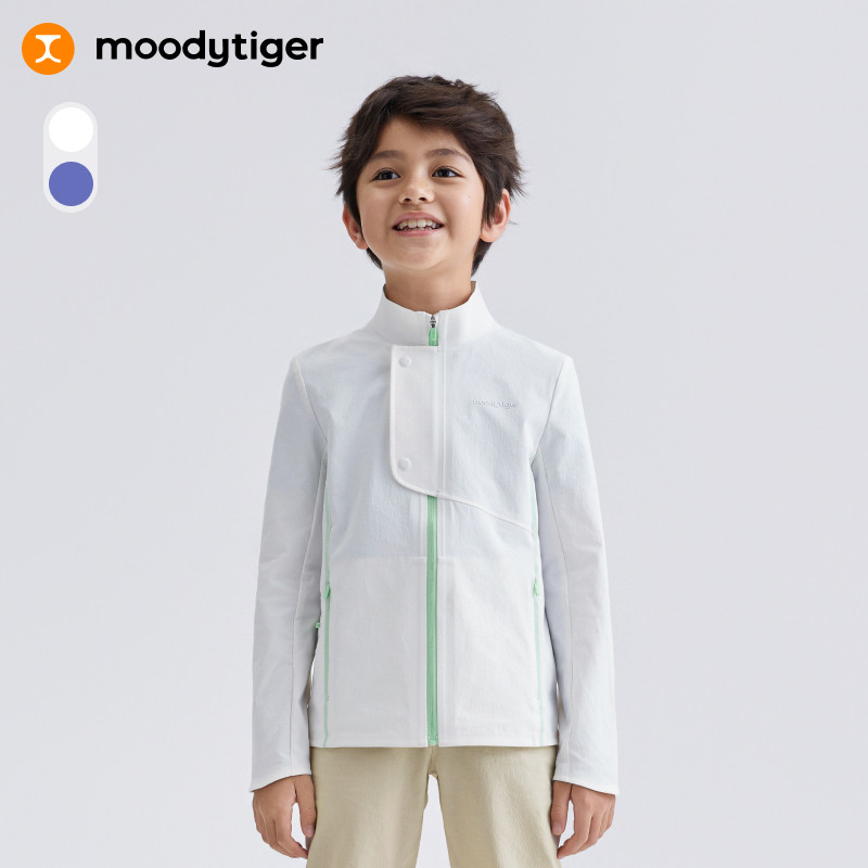 moodytiger25新品男童立领外套图片