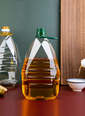 快递用2.5L5升10斤装加厚食品级PET塑料酒瓶食用油壶菜籽花生油桶
