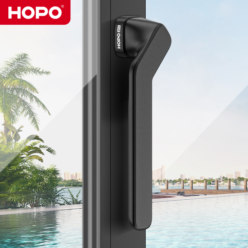 HOPO断桥铝窗纱一体平开窗拉手