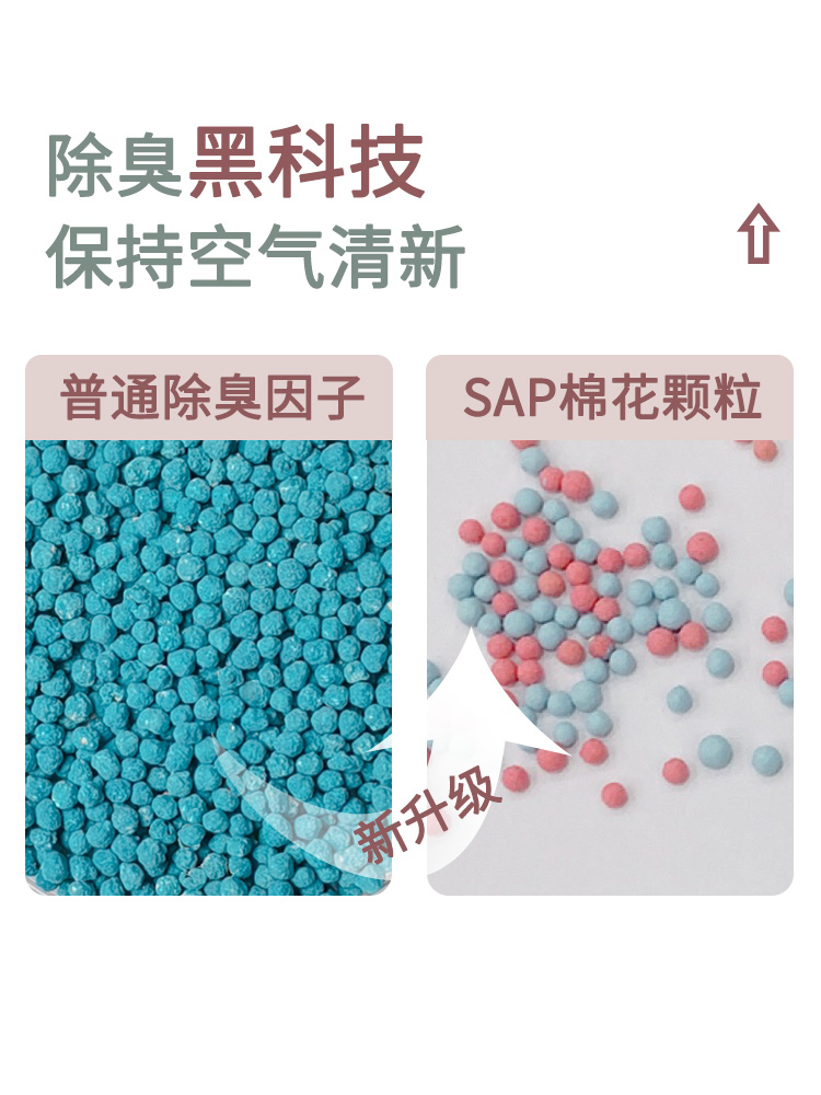 奥莉特抑臭臭猫砂除臭无尘结团混合猫砂豆腐猫沙膨润土猫砂实惠装