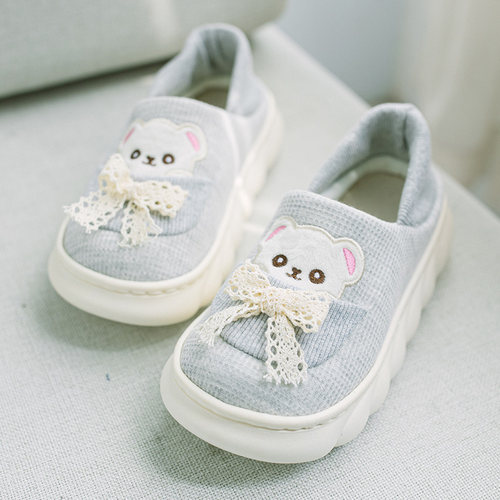 月子鞋夏季薄款防滑包跟软底67月份产妇家居春秋款产后棉拖鞋女士