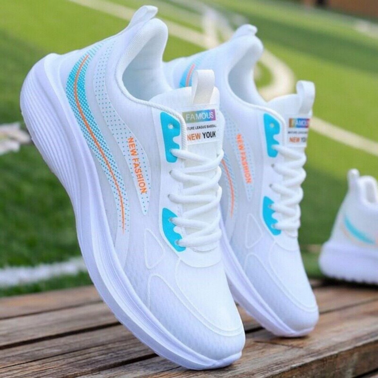 上班男鞋夏超轻透气网面休闲运动鞋系带软底防滑跑步鞋不累脚大码