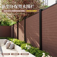 多種款式規(guī)格外貿(mào)品質(zhì)塑木柵欄板