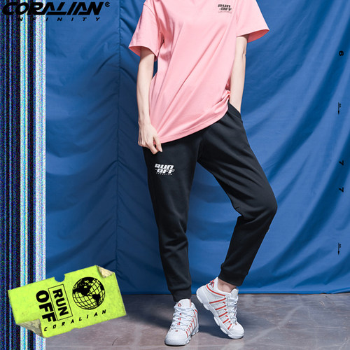 可莱安休闲宽松男女同款运动长裤