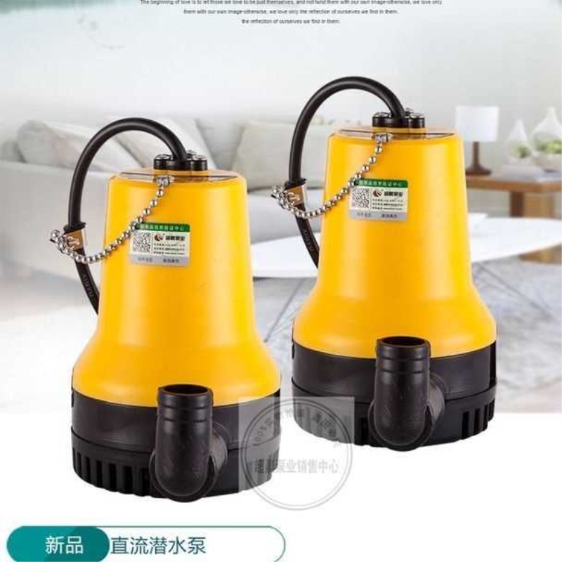 12V24V直流潜水泵塑料小型微型船舱农用家用电瓶抽水机船用包邮
