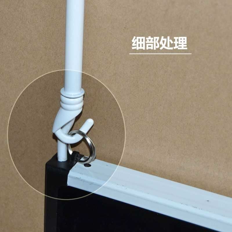 消防应急安全出口灯吊杆挂式装杆加长安全出口指示牌吊装专用吊杆