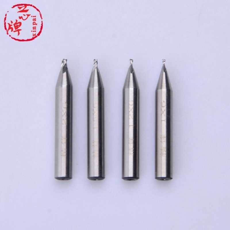 钥匙机配件钻头白钢铣刀 麻花钻1.0/1.2/2 导针 95/105镀钛扁钻