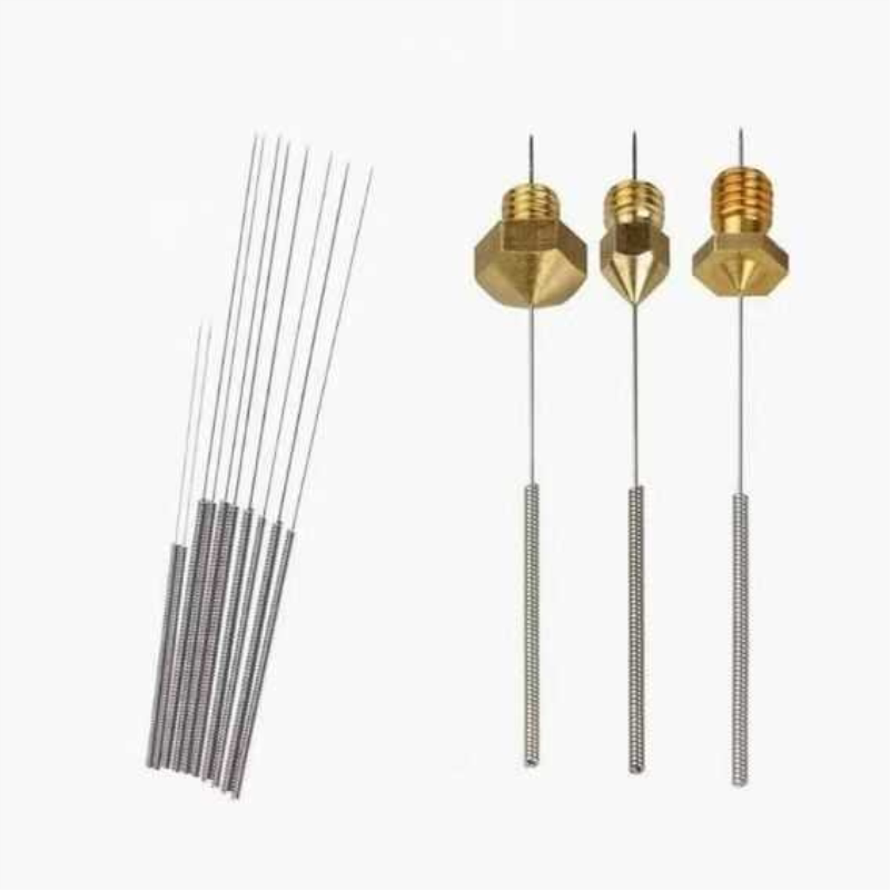 超细喷头喷嘴通针直径0.15至1.0毫米通用型喷孔清塞不锈钢疏通针