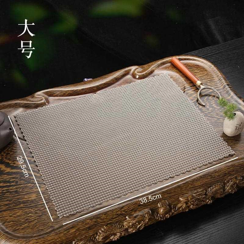 茶盘垫茶席 隔热垫茶漏过滤网隔热茶叶渣过滤网茶漏茶具茶道配件