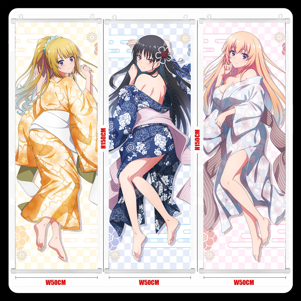 实教 一之濑帆波 堀北铃音 轻井泽惠 二次元动漫挂画海报谷子周边