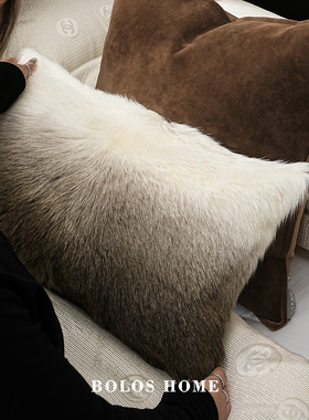 柏洛斯Graceful野奢系列高端样板房酒店床头软包靠背卧室装饰靠垫