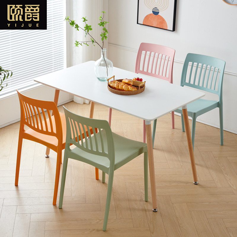 北欧轻奢洽谈桌椅组合奶茶店网红咖啡厅休闲区会客接待简约餐桌椅