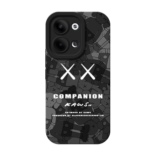 潮牌KAWS适用OPPOReno8手机壳oppo保护套reno7男士findX5/x3pro防摔6pro软4个性A53新款A72暴力熊a97/a96/a95