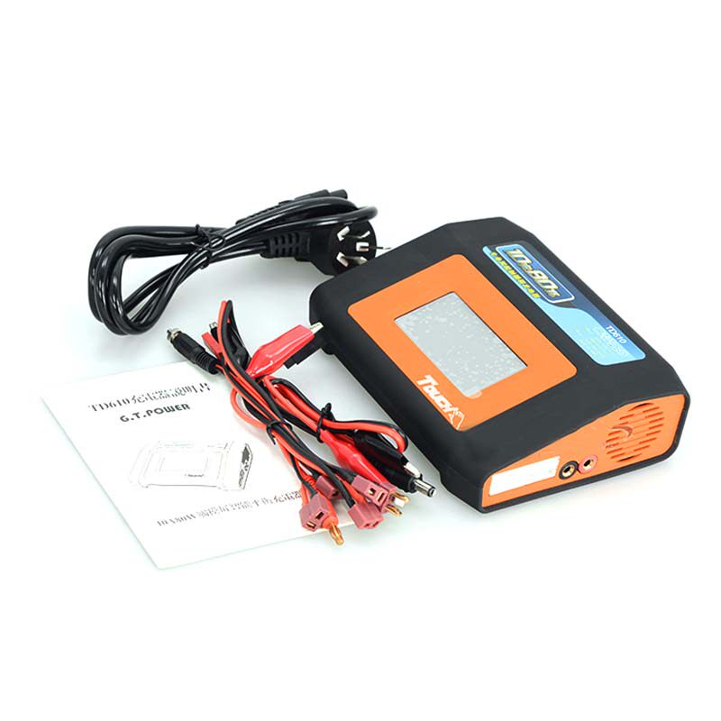 GT POWER TD610 터치 스크린 중국어 균형 충전 다기능 모델 리튬 배터리 충전기 10A 80W