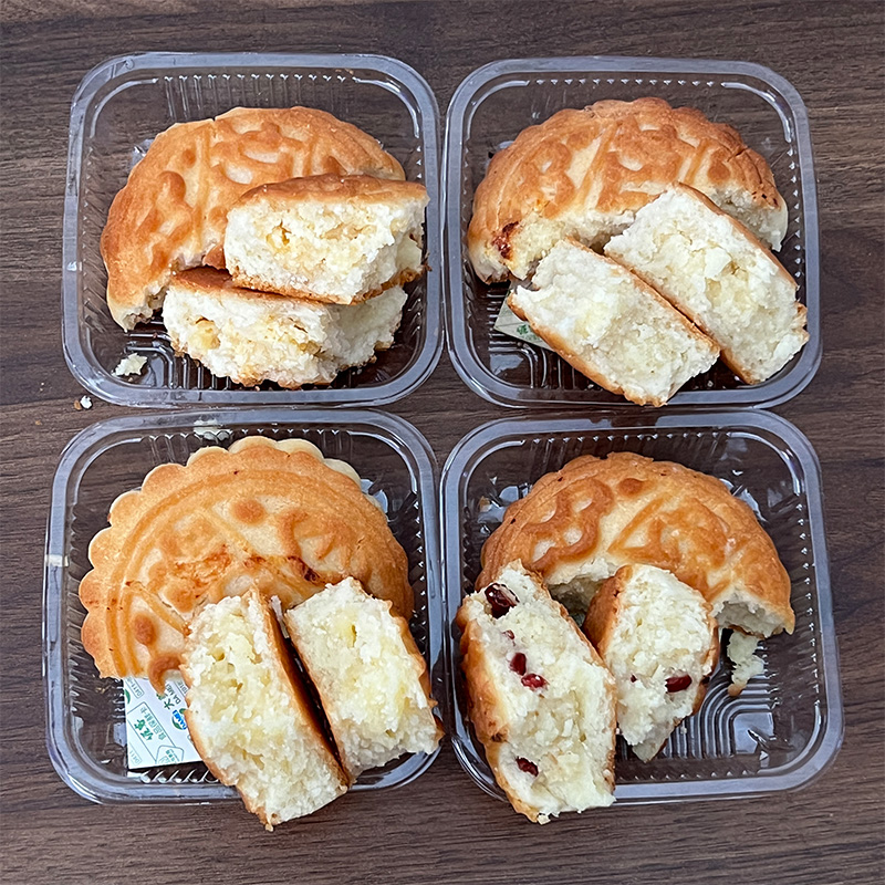 扎兰屯鼎丰豆腐单块独立包装月饼