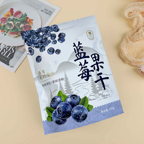 塔哈尔河大兴安岭蓝莓果干250克