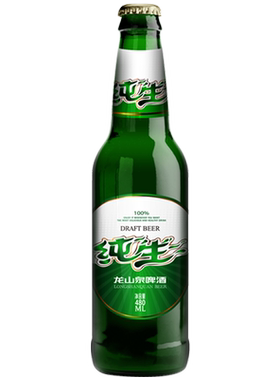 龙山泉纯生整箱酿造啤酒