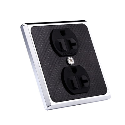 紫铜镀金美标插座86发烧音响